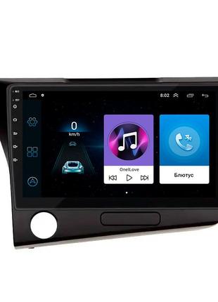 Штатна магнітола lesko для honda cr-z 2010-2016 екран 9" 1/16gb wi-fi gps base