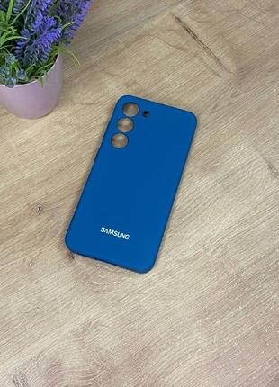 Чeхол samsung s23 синий