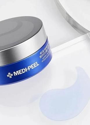 Патчи для век увлажняющие с гиалуроновой кислотой medi-peel hyaluron aqua peptide 9 ampoule eye patch