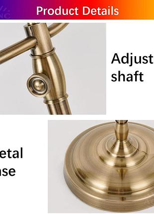 Acmhnc винтажный торшер для гостиной, светодиодный торшер с регулируемой яркостью и...