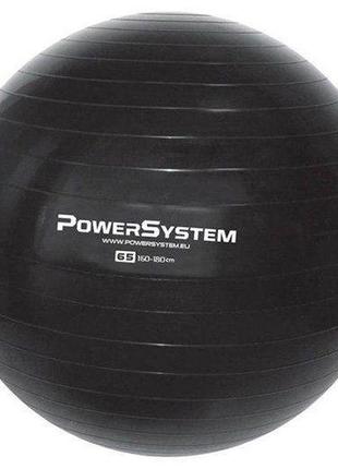 Мяч для фитнеса и гимнастики ps-4012 65см черный (56227048), power system
