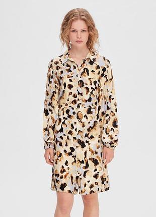 Сукня з довгими рукавами з принтом selected femme 16091040