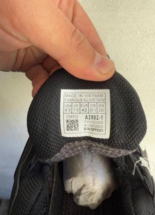 Кроссовки 17oz salomon xa forces black gore-tex10 фото