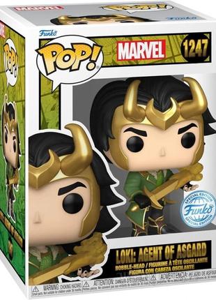 Фігурка funko pop! marvel - локі агент асгарду 12473 фото