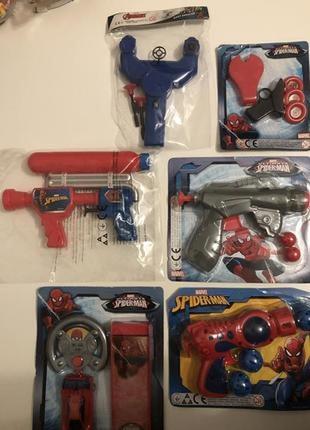 Нові пістолети /дискомети spider man