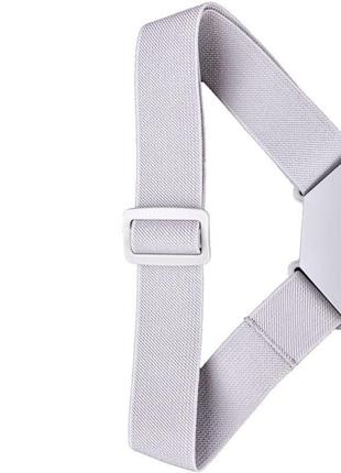 Корректор осанки с вибрацией/ корсет для позвоночника / умный пояс поддержка спины usb зарядка