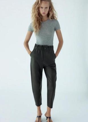 Zara baggy брюки джинсы брюки женские