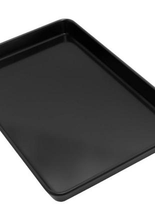 Поднос из меламина 28,2×19×2,6 см черный