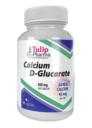 Кальция d-глюкарат 500 мг tulip biopharma - 90 капсул