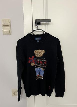 Кофта ralph lauren з ведмедиком teddy bear