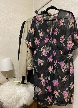 Пляжное туника платье