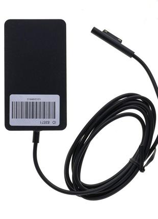 Оригінальний блок живлення для планшета microsoft 15v, 2.58a, 44w, 6pin, black (без кабеля !) (surface pro 5, pro 6, pro 4, pro3,