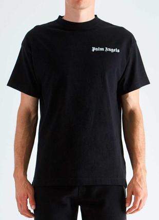 Чорна футболка palm angels
