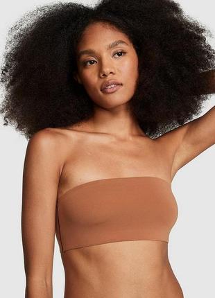 Бюстгальтер-бандо victoria's secret pink