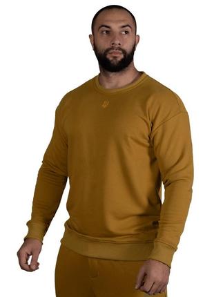 Світшот basic 2.0 койот (золотий тризуб), s