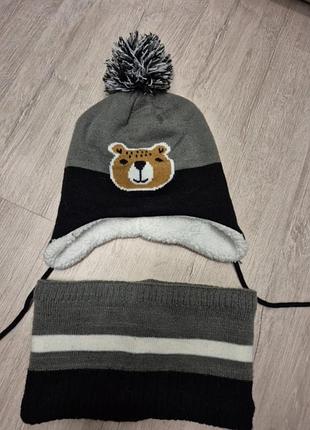 Шапка шарф pepco 2-4 р.