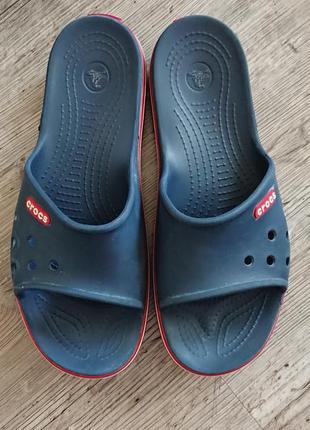 M9 w11 шлепанцы crocs кроксы , стелька 27,2 см , наш 42,5 р. сделаны во вьетнаме