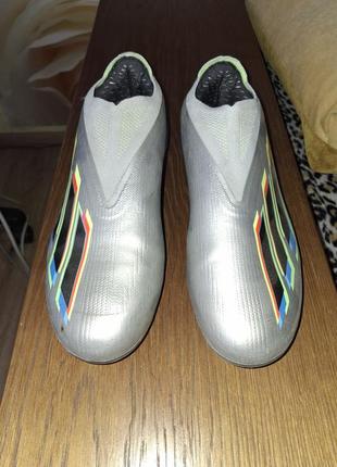 Детские бутсы adidas kids x speedportal+ fg gw8415