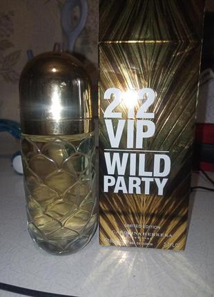 Туалетна вода carolina herrera 212 vip wild party