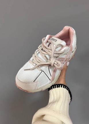 Кроссовки asics gel lyte iii metallic womens mid blue mid blue white pink3 фото