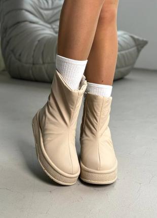 Зимние дутики из плащевки, дутики ботинки сапоги с мехом 36-41