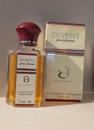 Richard dupont ''dupont pour femme''-edt 75ml