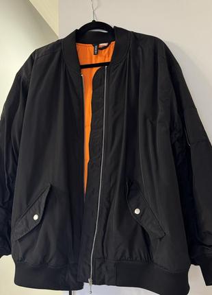 Женский oversize бомбер h&m