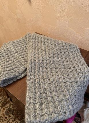 Набор шапка+шарф2 фото