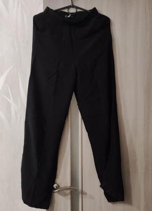 Штани жіночі, чорні штани з віскози.