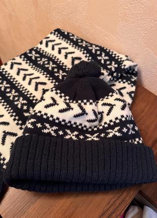 Набор шапка+шарф