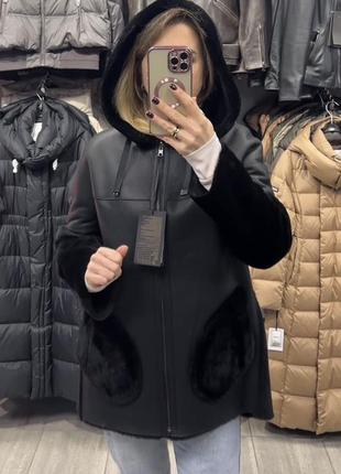 Двухсторонняя дубленка из натуральной овчины