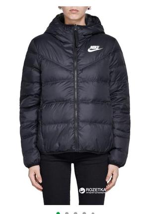Двусторонняя куртка пуховик nike