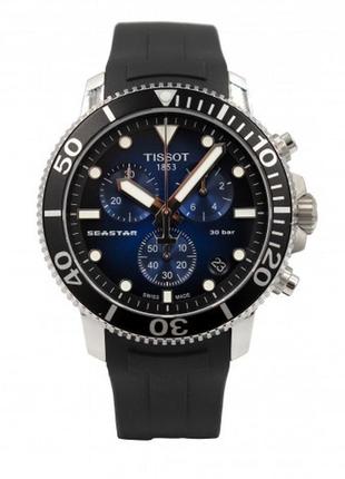 Годинник tissot seastar 1000 quartz chronograph t120.417.17.041.00