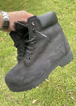 Timberland 6 inch premium ботинки тимберленд женские зимние черные timberland black обувь