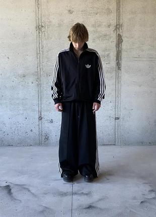 Adidas oversized track zip hoodie streetwear y2k sk8 vintage archive punk gothic opium avant  merch affliction  new rock