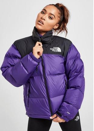 Яскрава куртка тепла зимова the north face трендова
