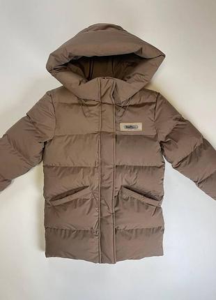 Зимовий пуховик для дівчинки 2