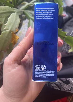 Минеральный солнцезащитный флюид zo skin sunscreen spf 502 фото