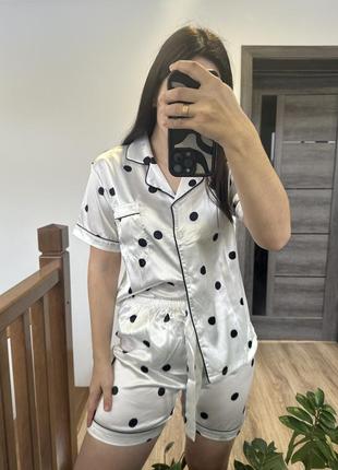 Пижама тройка с шортами и штанишками