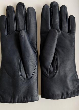 Isotoner теплые кожаные женские перчатки