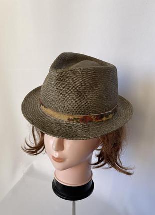 Stetson шляпа трилби серая коричневая mensha классическая повседневная летняя