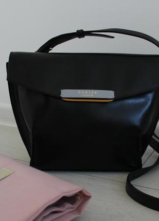 Дивовижна сумочка-трапеція radley натуральна шкіра