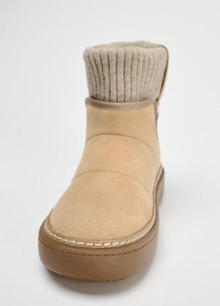 Ботинки с эластичными халявами4 фото