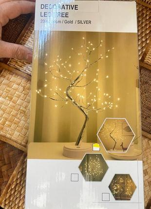 Дерево ночник освещение для дома декор