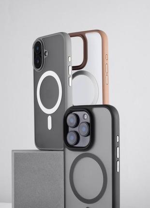 Tpu+pc чохол blueo skin friendly frosted with magsafe