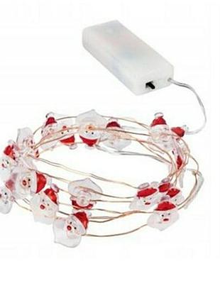 Гирлянда санта 20 led