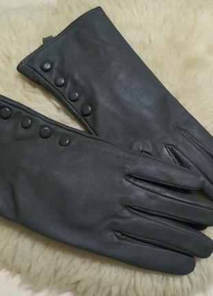 Перчатки осень-зима кожа жен. m-lр.f&f вьетнам