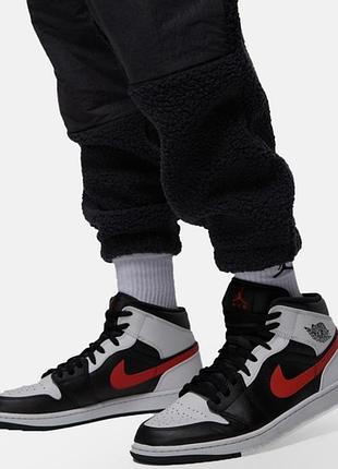 Теплі спортивні штани тедді nike jordan flight artist Night pant dv1570-0105 фото