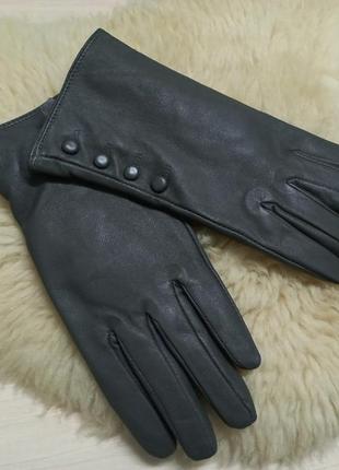 Перчатки осень-зима кожа жен. m-lр.f&f вьетнам