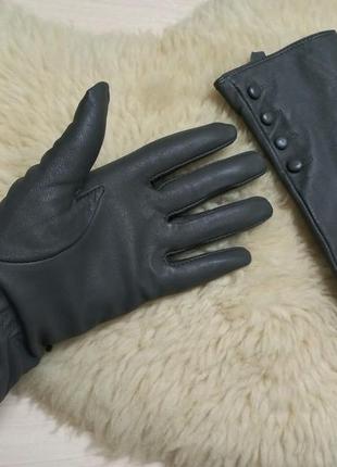 Перчатки осень-зима кожа жен. m-lр.f&f вьетнам